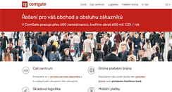 Desktop Screenshot of comgate.cz